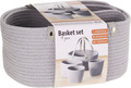 Korgset Grå 4-pack